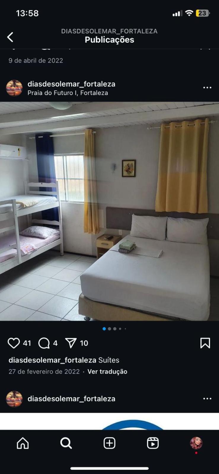 Bed and Breakfast Dias de Sol&Mar Fortaleza  Exterior foto
